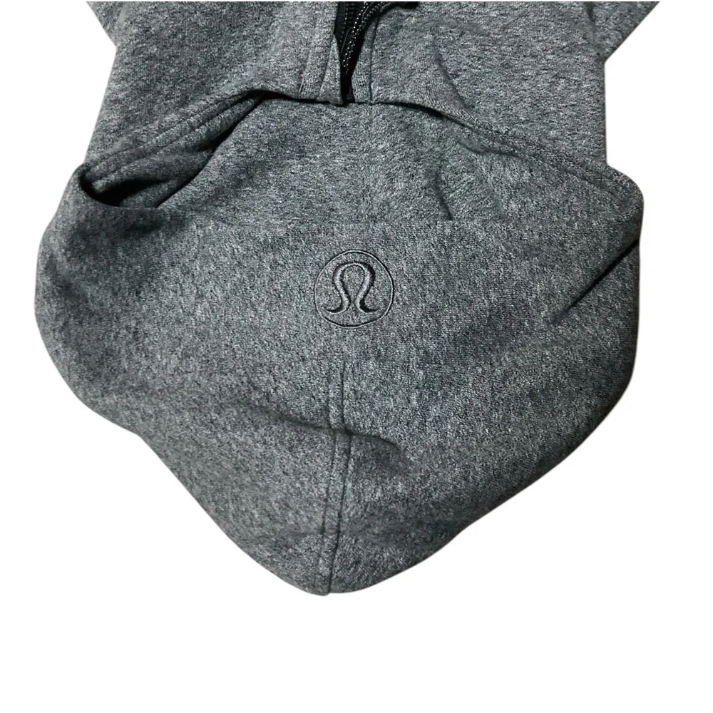 lululemon athletica Gray Zip-Up Hooded Sweatshirt - Picture 7 of 10